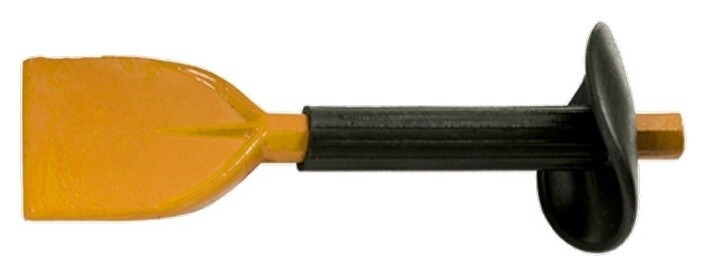 Зубило, 210 х 65 мм, с протектором  Sparta