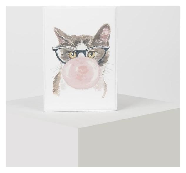 

Обложка для паспорта, цвет белый