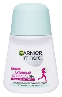 Дезодорант шариковый Активный контроль Mineral Garnier