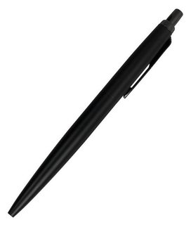 Ручка шариковая Parker Jotter XL Monochrome Black BT, корпус из нержавеющей стали, синие чернила (2122753) Parker