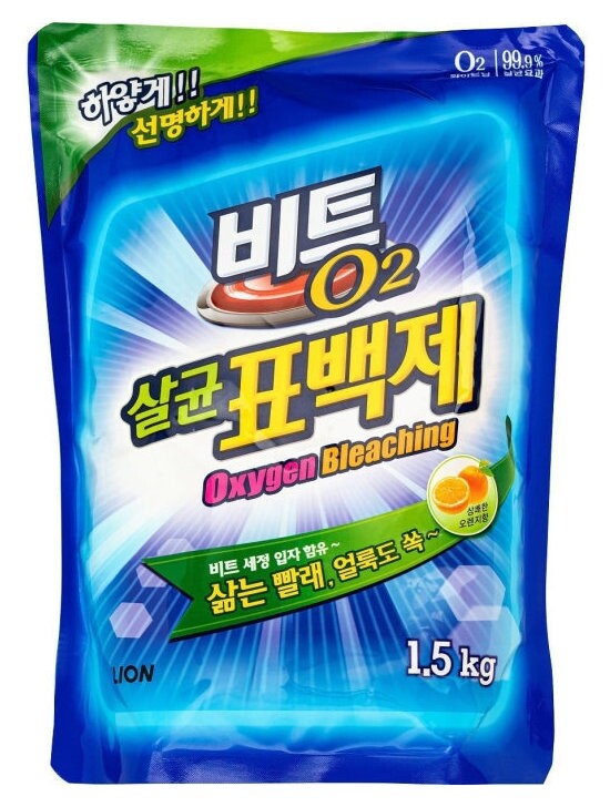 Кислородный отбеливатель порошок Beat O2  CJ Lion