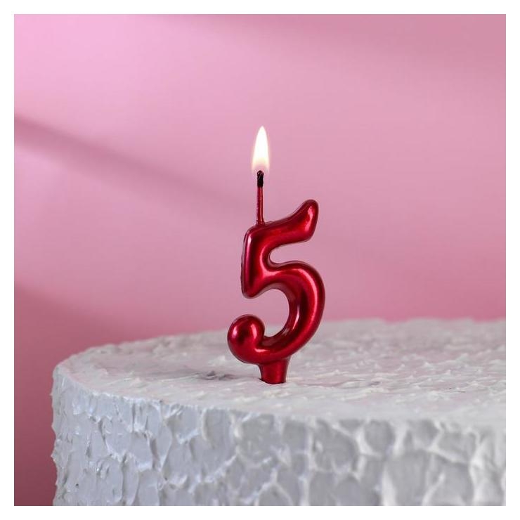 Свеча для торта, цифра 