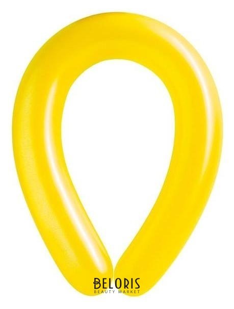Шар для моделирования латексный 350, перламутровый, набор 100 шт., цвет жёлтый Дон Баллон