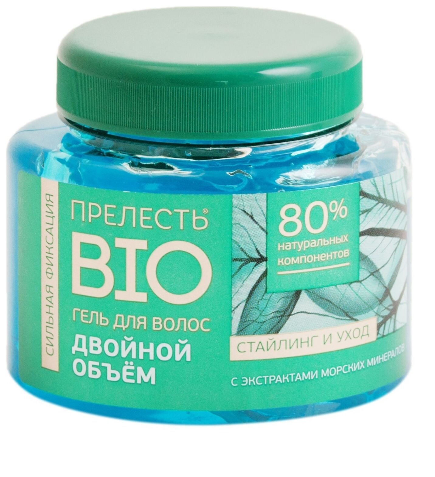 Гель для волос с морскими минералами "Двойной объем" Прелесть