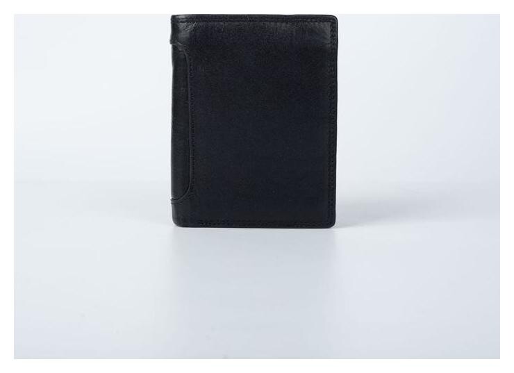 Обложка для автодокументов 2 в 1 (С портмоне), цвет чёрный  