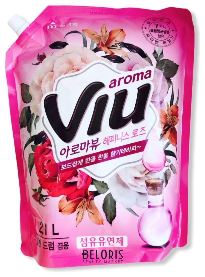 Кондиционер для белья с ароматом розы и прополисом Aroma Viu La Vie En Rose  Mukunghwa