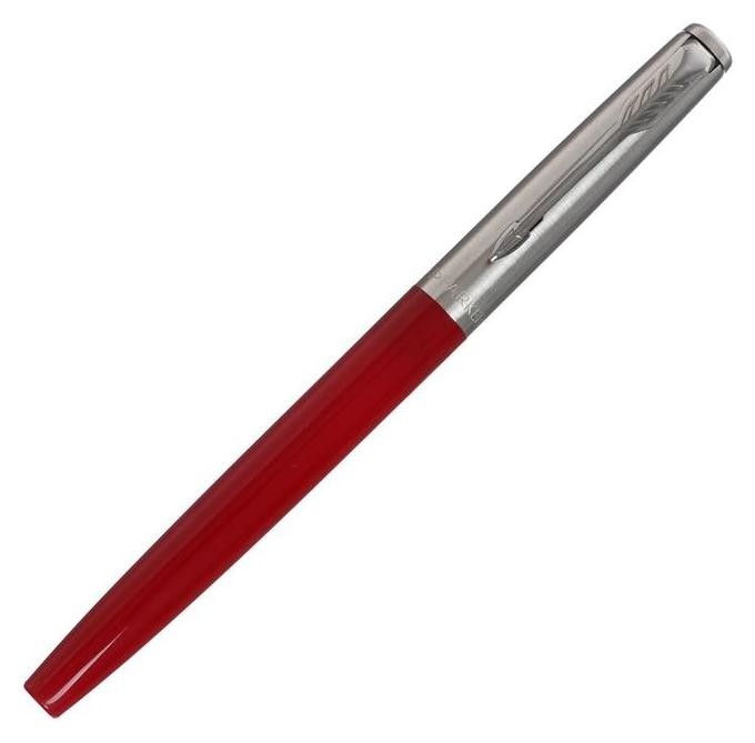 

Ручка перьевая Parker Jotter Original F60 Red CT F, корпус из нержавеющей стали/пластика, синие чернила (R2096898)