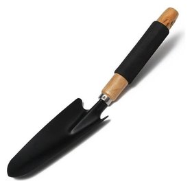 Совок посадочный, длина 30 см, ширина 6.5 см, деревянная ручка с поролоном Greengo