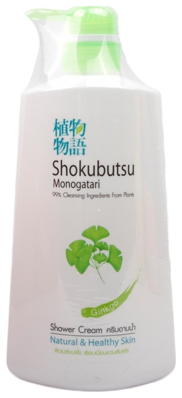Крем-гель для душа Гинко Shokubutsu  Lion Shokubutsu