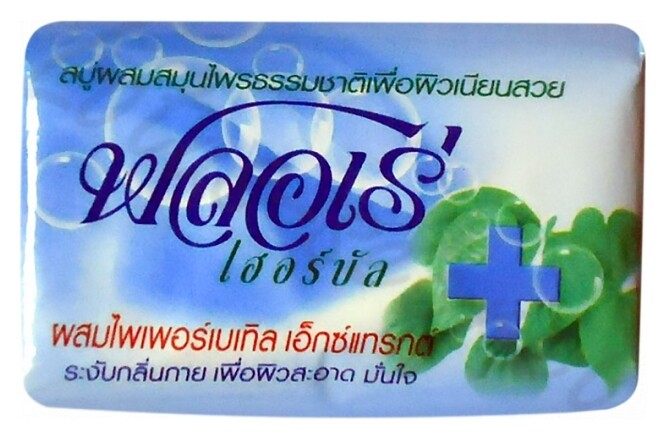 Мыло антибактериальное, Экстракт бетеля Flore Herbal Bar Soap  LION