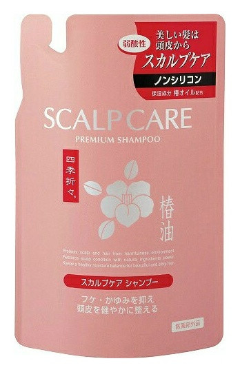 Шампунь для сухих и сильно поврежденных волос c экстрактом белой камелии KUMANO SHIKI-ORIORI