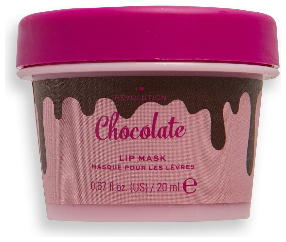 Маска для губ Lip Mask Chocolate  I Heart Revolution
