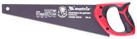 Ножовка по дереву, 400 мм, 7-8 Tpi, зуб-3d, каленый зуб, тефлоновое покрытие полотна, двухкомпонентная рукоятка Matrix (Матрикс)