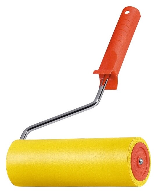 Валик прижимной резиновый с ручкой, 40 мм, D ручки 6 мм Matrix (Матрикс)