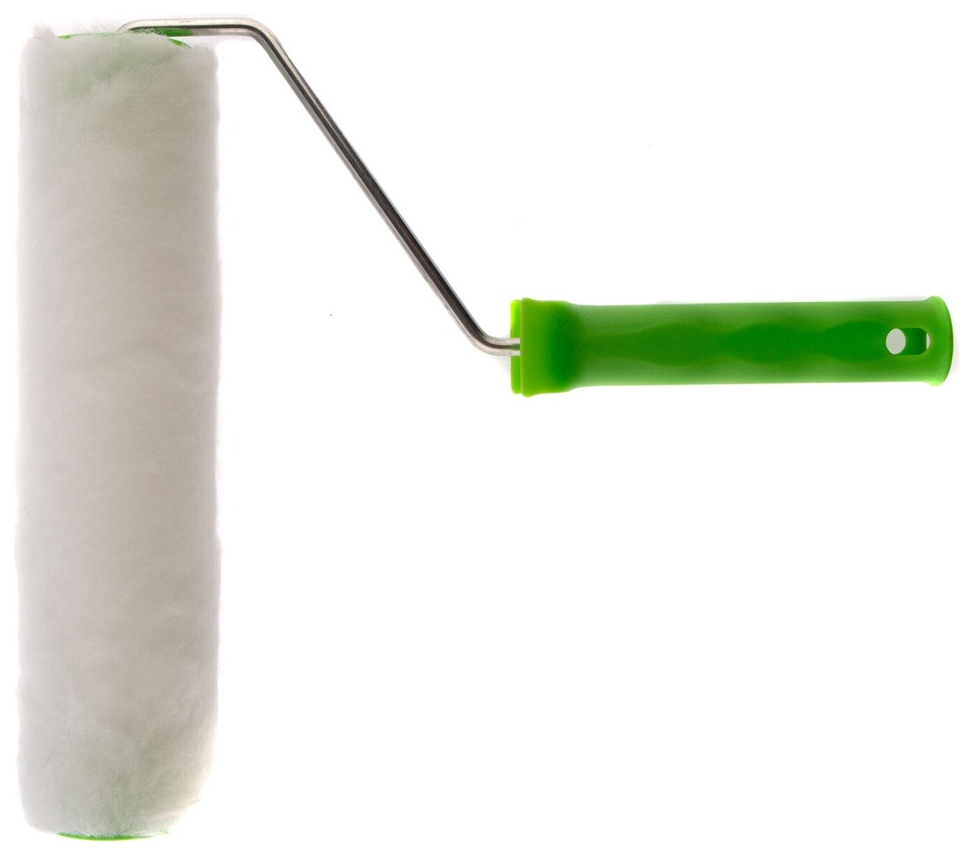 Валик "Искусственный мех" с ручкой, 250 мм,ворс 15 мм, D 48 мм, D ручки 6 мм, полиэстер  Сибртех