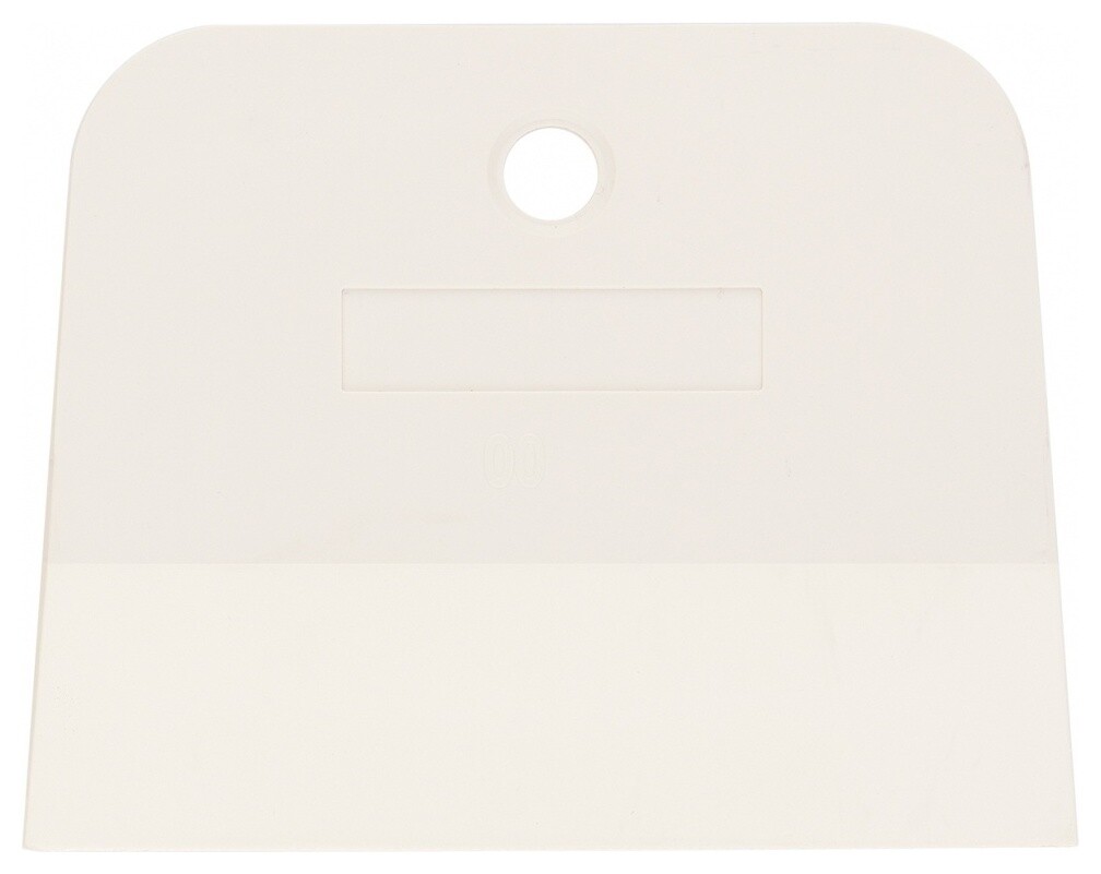 Шпатель, белая резина, 100 мм россия  Сибртех