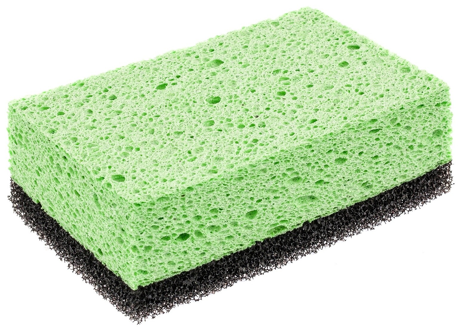 Губка целлюлозная комбинированная для удаления эпоксидной затирки 150 X 95 X 50 мм  Сибртех