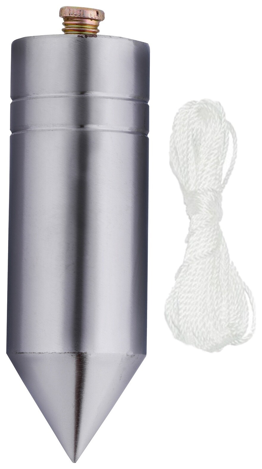 Отвес цилиндрический, 600 г, шнур 5 м  Matrix (Матрикс)