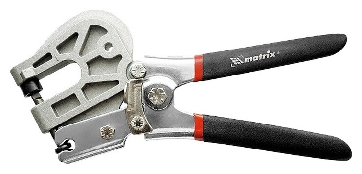 Просекатель для металлического профиля, под гипсокартон, работа одной рукой Matrix (Матрикс)