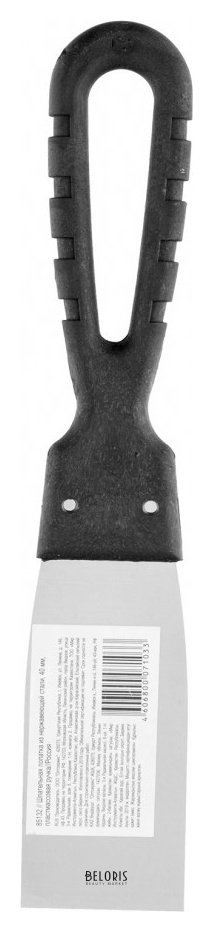 Шпательная лопатка из нержавеющей стали, 40 мм, пластмассовая ручка Sparta