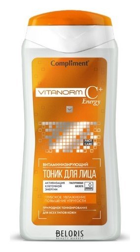 Витаминизирующий тоник для лица Compliment Vitanorm C+Energy