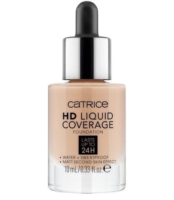 Тональная основа Mini HD Liquid Coverage Foundation  Catrice