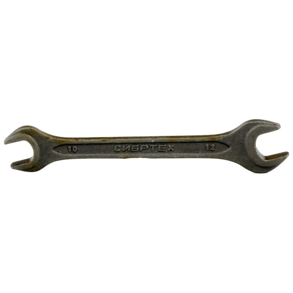 Ключ рожковый, 10 х 12 мм, Crv, фосфатированный, гост 2839