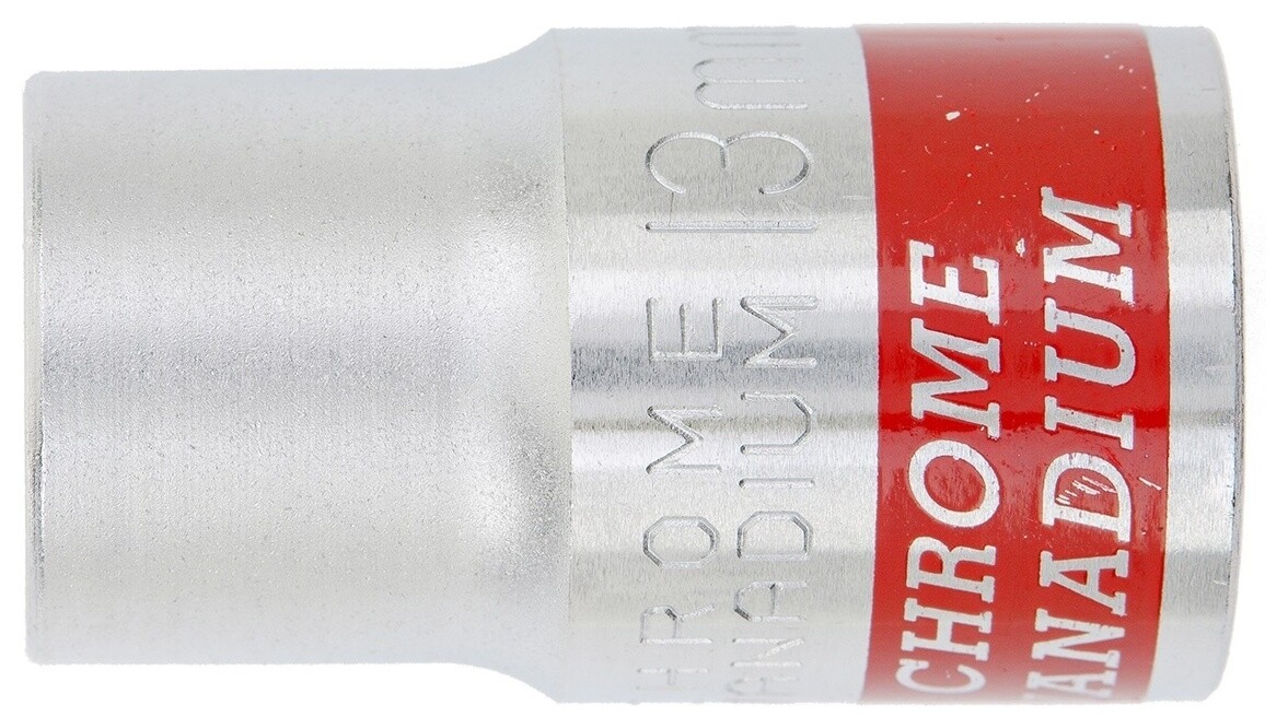 Головка торцевая, 13 мм, шестигранная, Crv, под квадрат 1/2, хромированная Master Matrix (Матрикс)