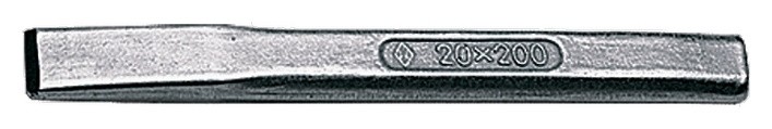 Зубило, 250 х 25 мм, оцинкованное россия