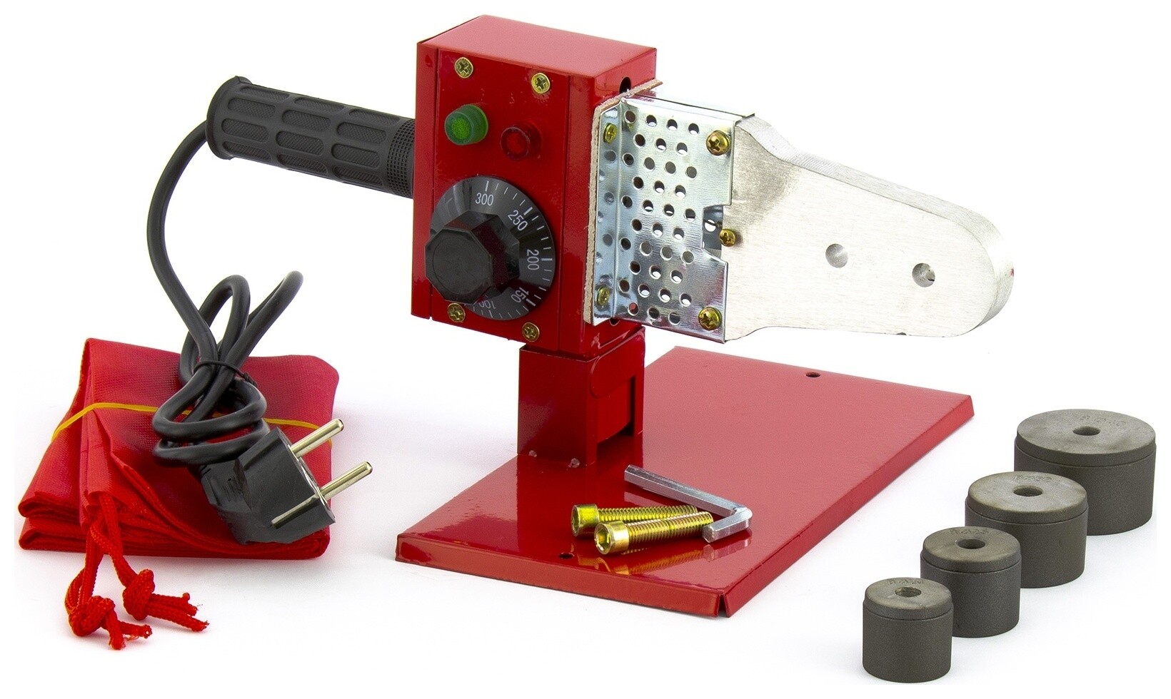 Аппарат для сварки пластиковых труб K W 600, 600 Вт, 300 °C, 20-25-32-40 мм, блистер Kronwerk