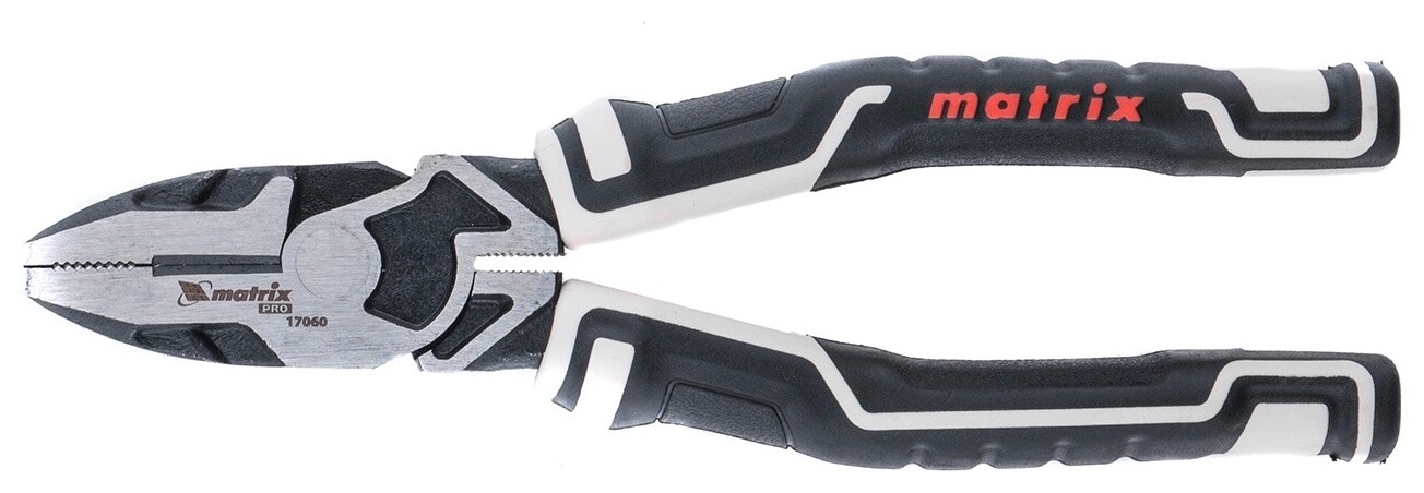 Плоскогубцы комбинированные 185 мм, усиленная система, Pro Matrix (Матрикс)