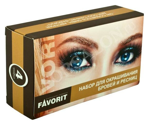 Набор для окрашивания бровей и ресниц  FarmaVita