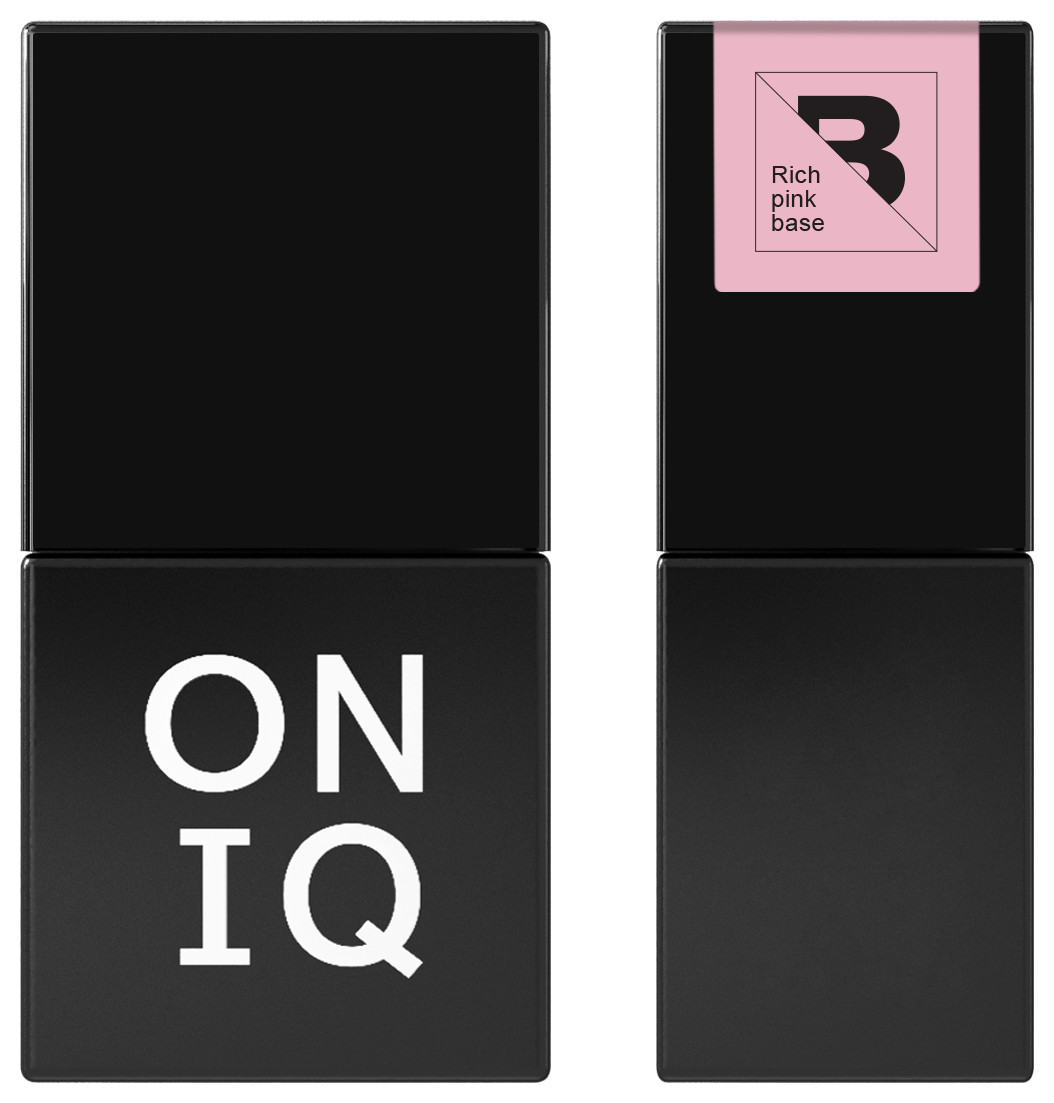 Базовое покрытие для ногтей Rich pink base ONIQ