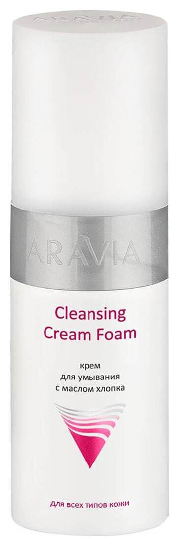 Крем для умывания с маслом хлопка "Cleansing Cream Foam" отзывы