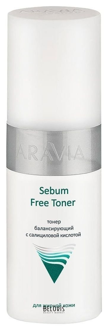 Тонер с салициловой кислотой Sebum Free Toner Aravia Professional