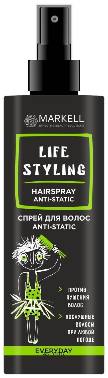 Спрей для волос Anti-static Life Styling Markell Life Styling
