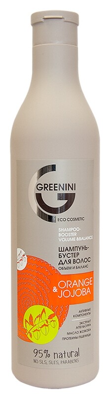 Шампунь-бустер для волос Greenini