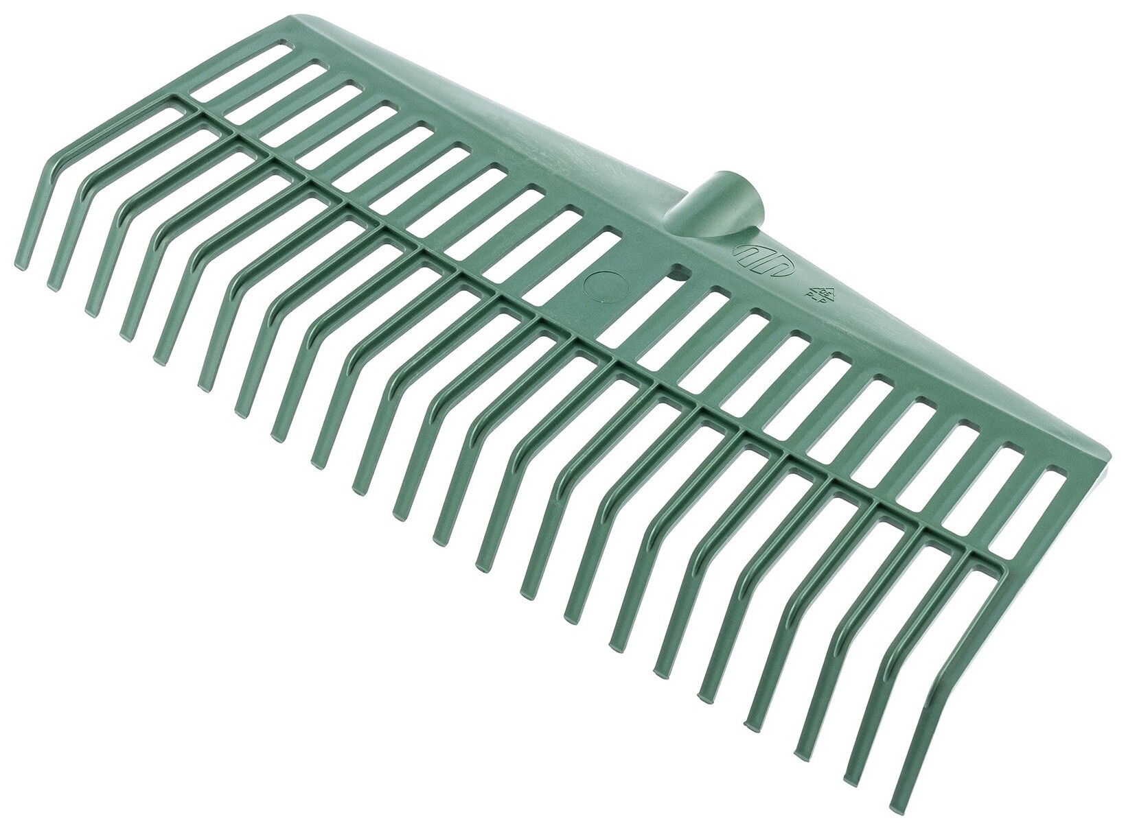 Грабли веерные пластиковые, 420 мм, 22 плоских зуба, без черенка  Сибртех