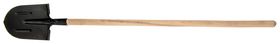 Лопата штыковая, 205 х 275 х 1400 мм, ребра жесткости, деревянный черенок Russia