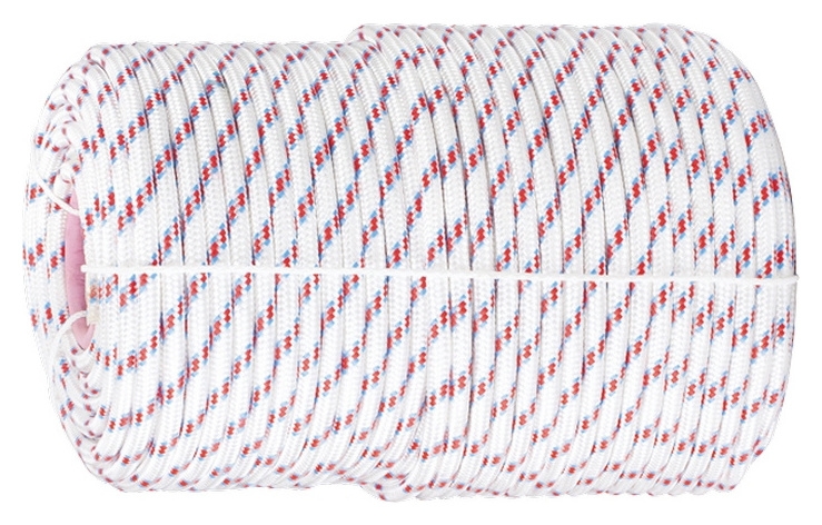 Фал плетёный полипропиленовый с сердечником, 6 мм, L100 м, 16-прядный
