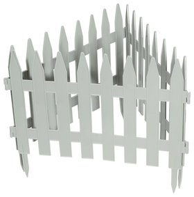 Забор декоративный "Рейка", 28 х 300 см, белый Palisad