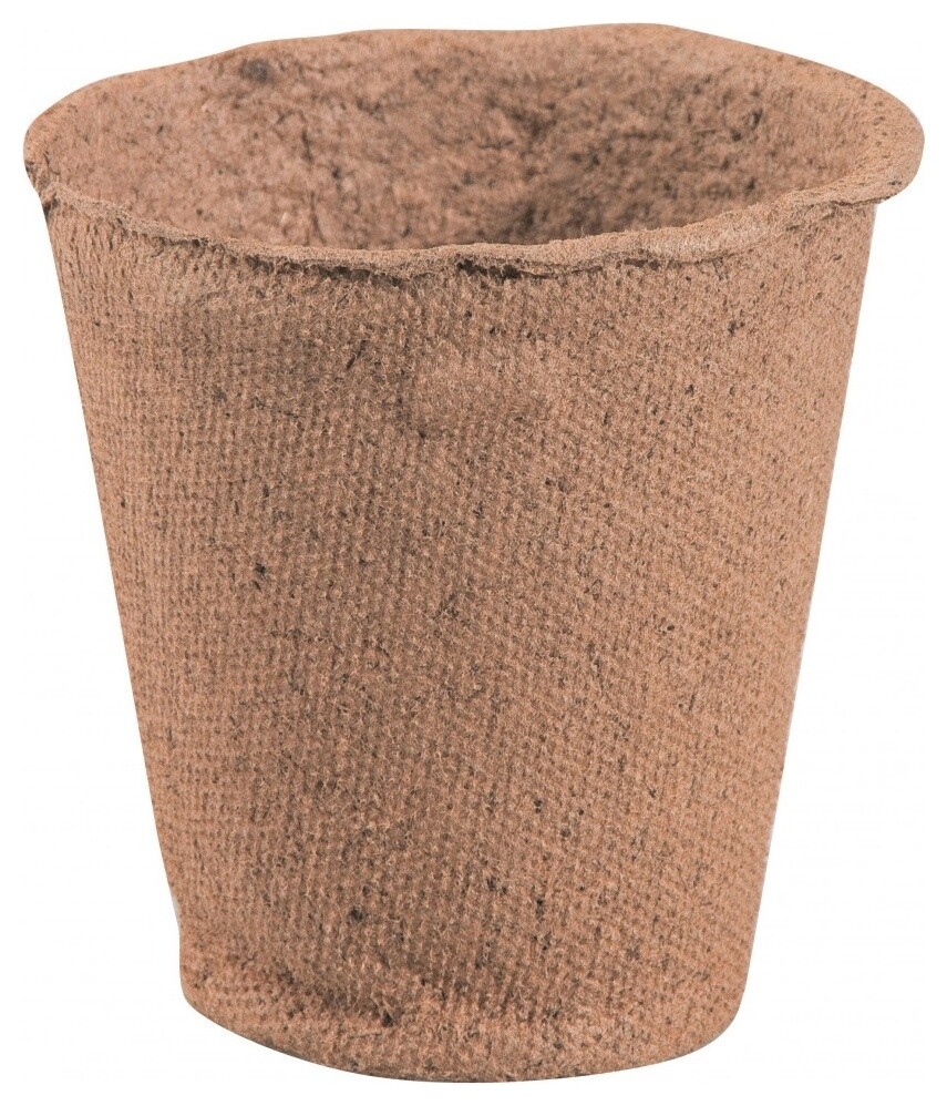 Горшочек для рассады, 60 х 60 мм, торфяной, 5 шт Russia