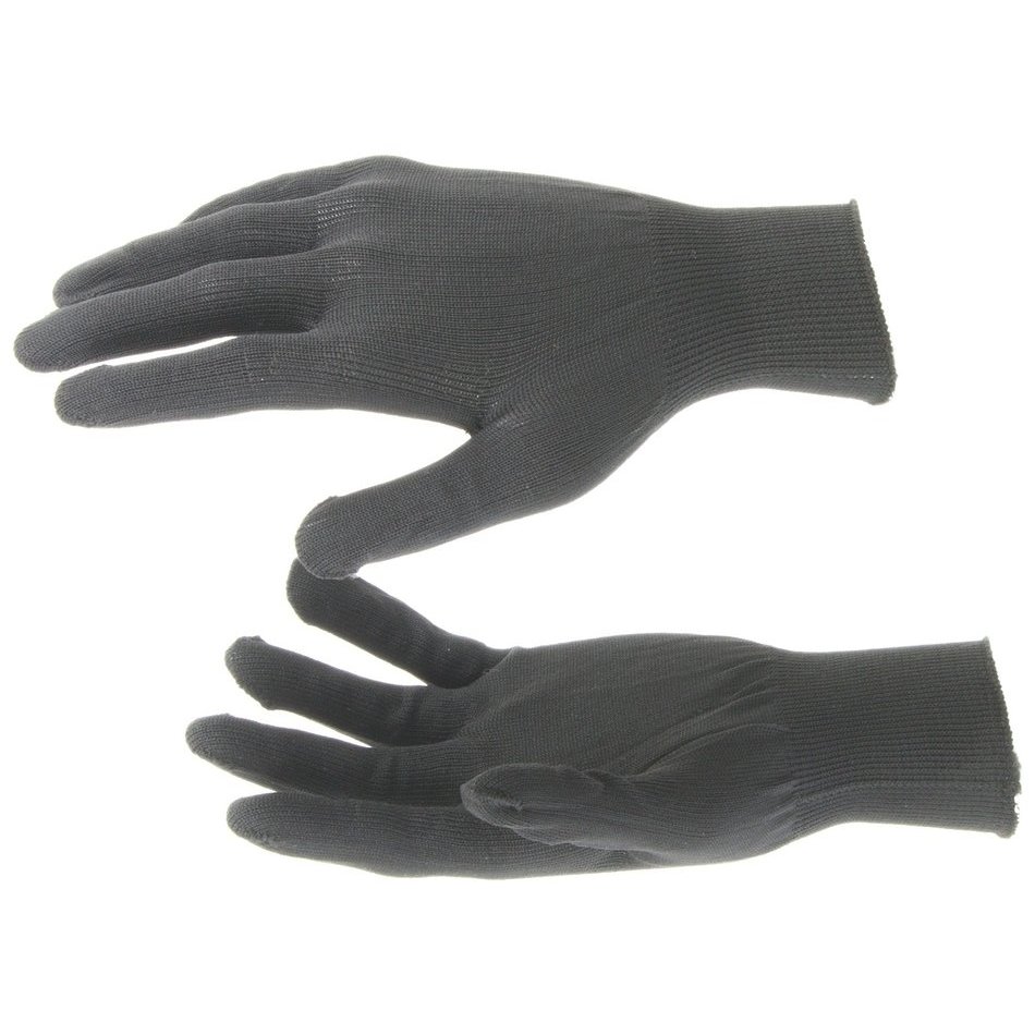 Перчатки нейлон, 13 класс, черные, XL россия