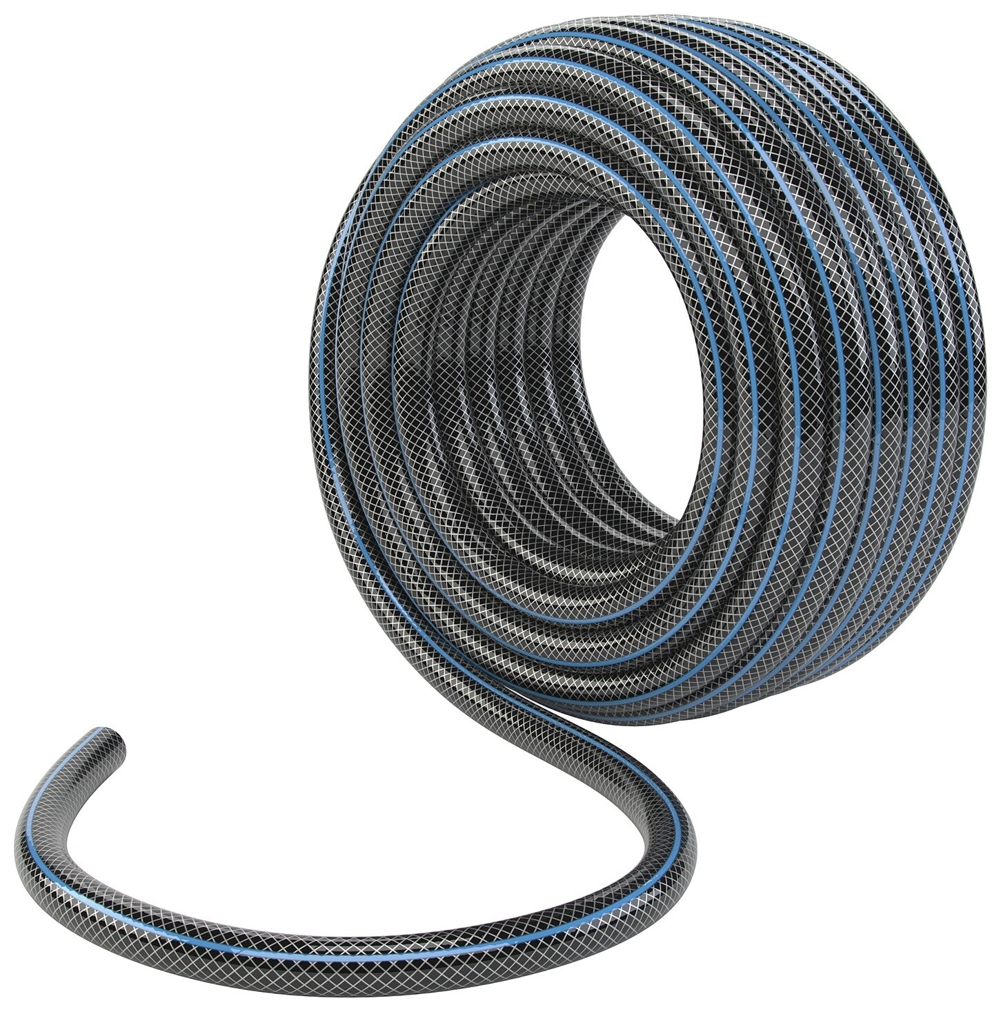 Шланг поливочный армированный пвх, 1/2", 15 м,"садовод"  Сибртех