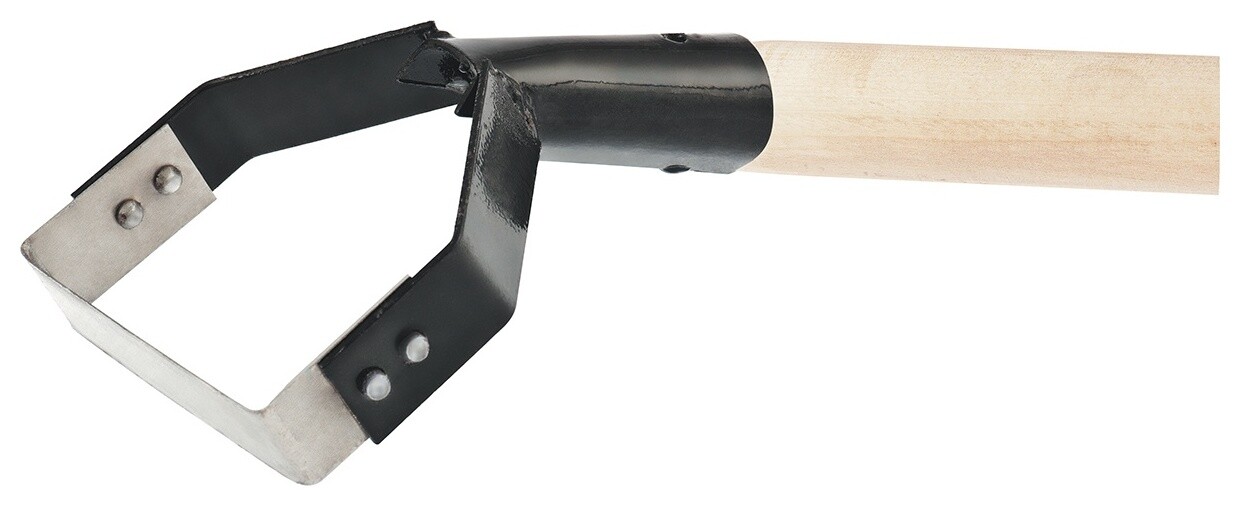 Полольник петлеобразный, 115 х 1340 мм, рессорно - пружинная сталь, деревянный черенок Сибртех