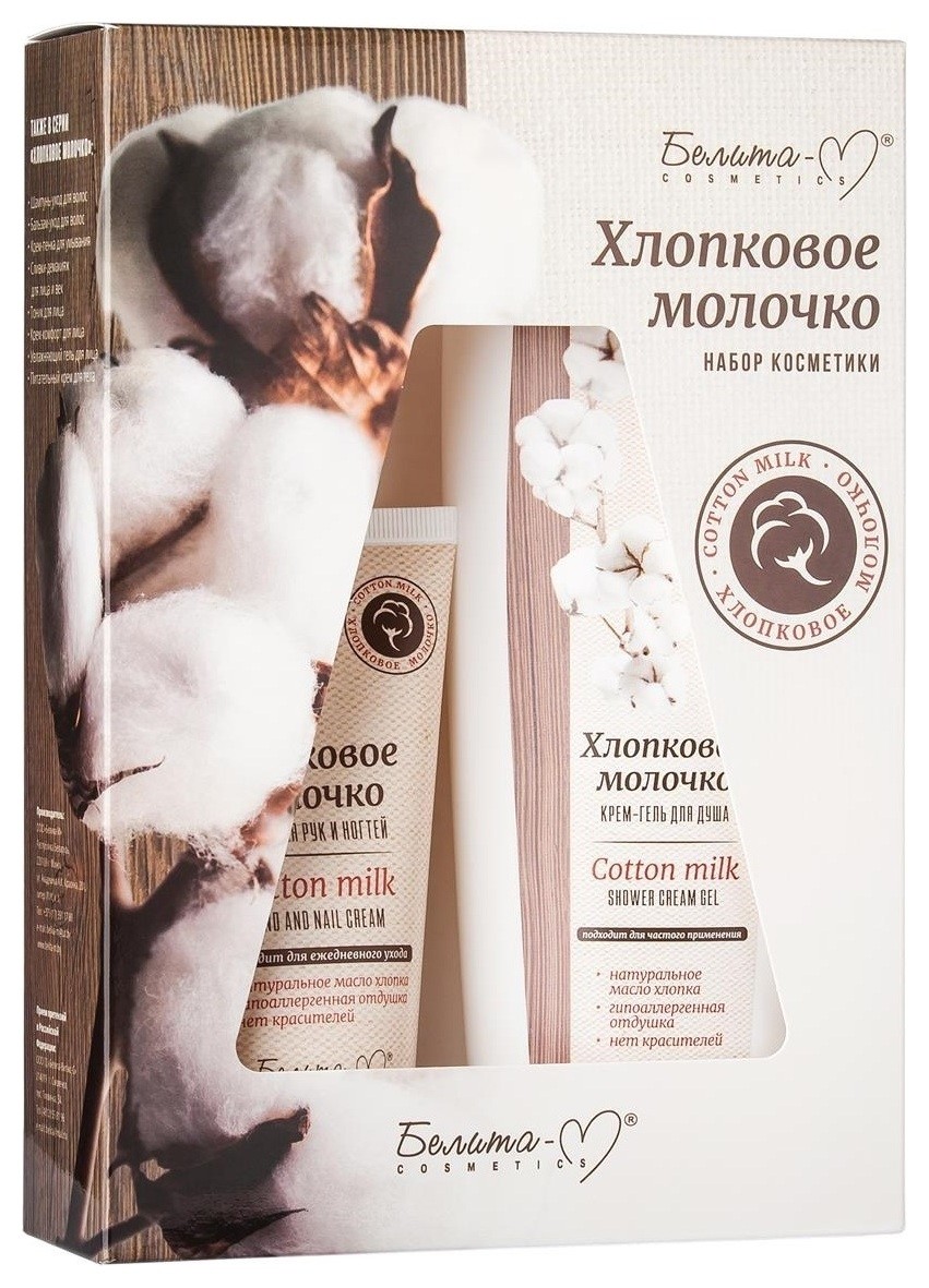

Подарочный набор Хлопковое молочко