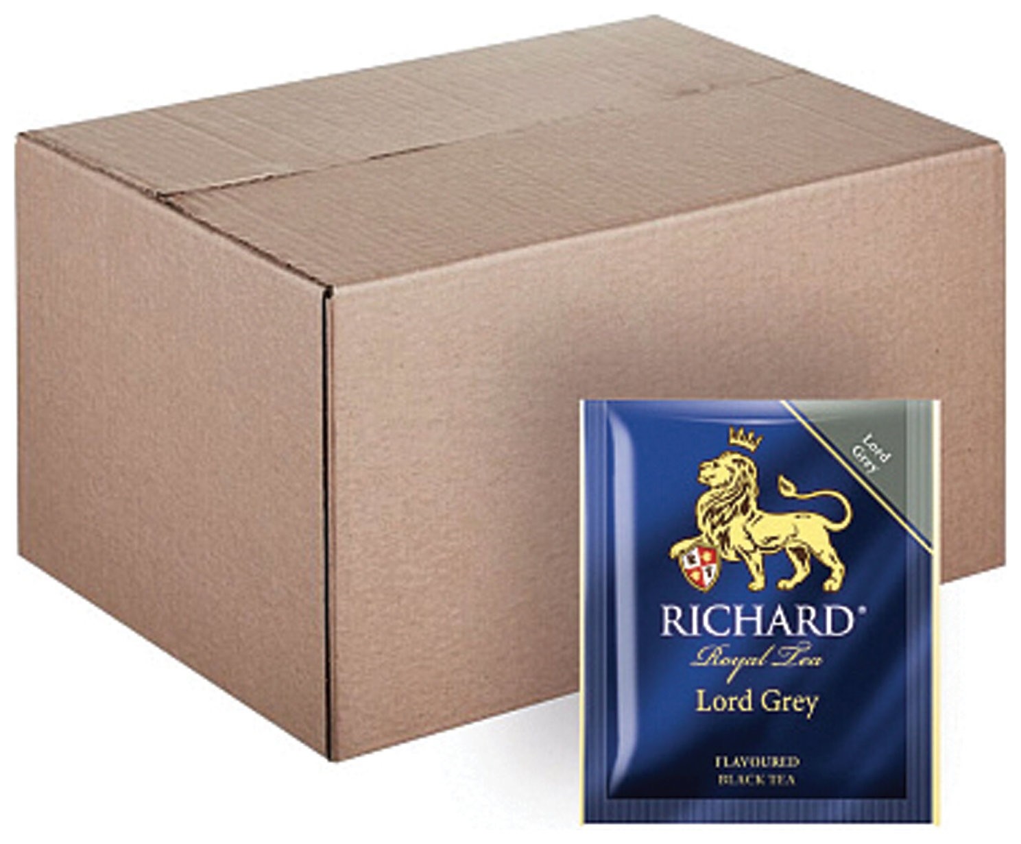 

Чай Richard "Lord Grey", черный с бергамотом, 200 пакетиков в конвертах по 2 г, 100184
