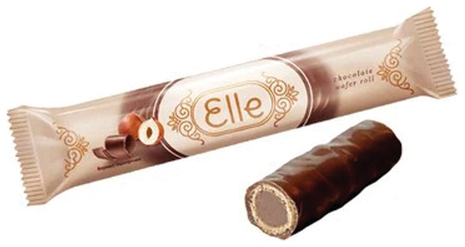 Конфеты шоколадные Elle с шоколадно-ореховой начинкой, 1,5 кг, картонная упаковка, вк123