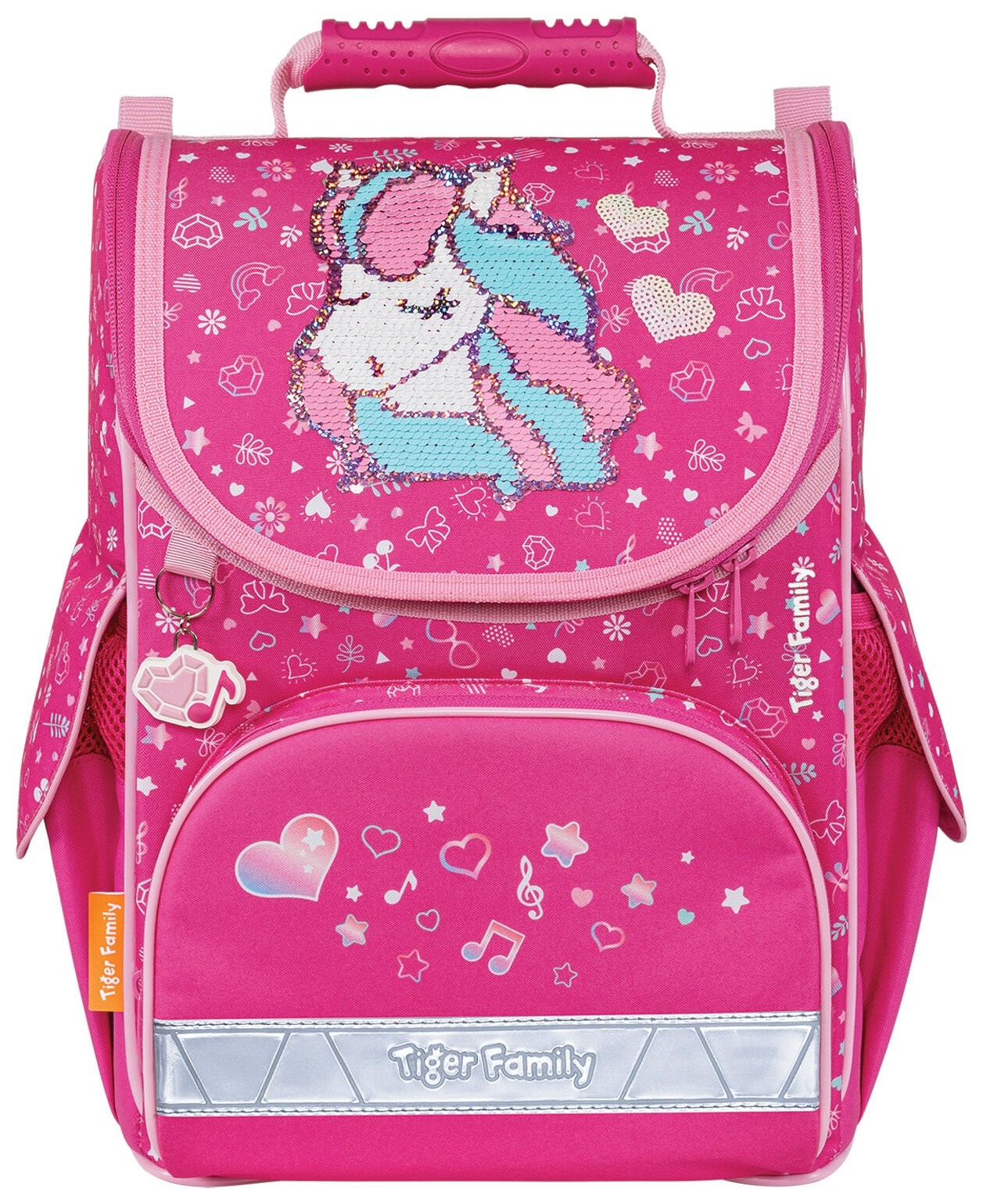 

Ранец Tiger Family для начальной школы, Nature Quest, "Musical Pony" (Pink), , 270208, Мультиколор