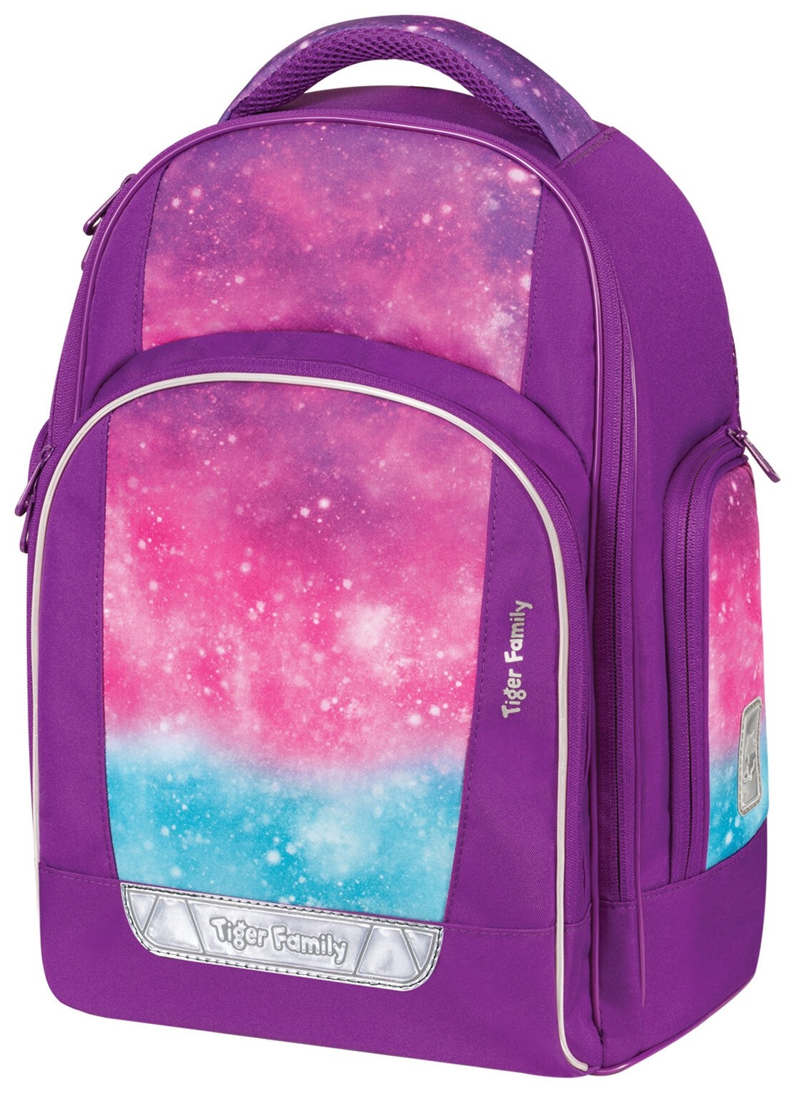 

Рюкзак Tiger Family школьный, Rainbow, с ортопедической спинкой, "Aurora", 39х31х20 см, 270216